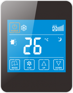 Weekly Programmable Touch Screen Water Radiant Floor Heating Thermostats